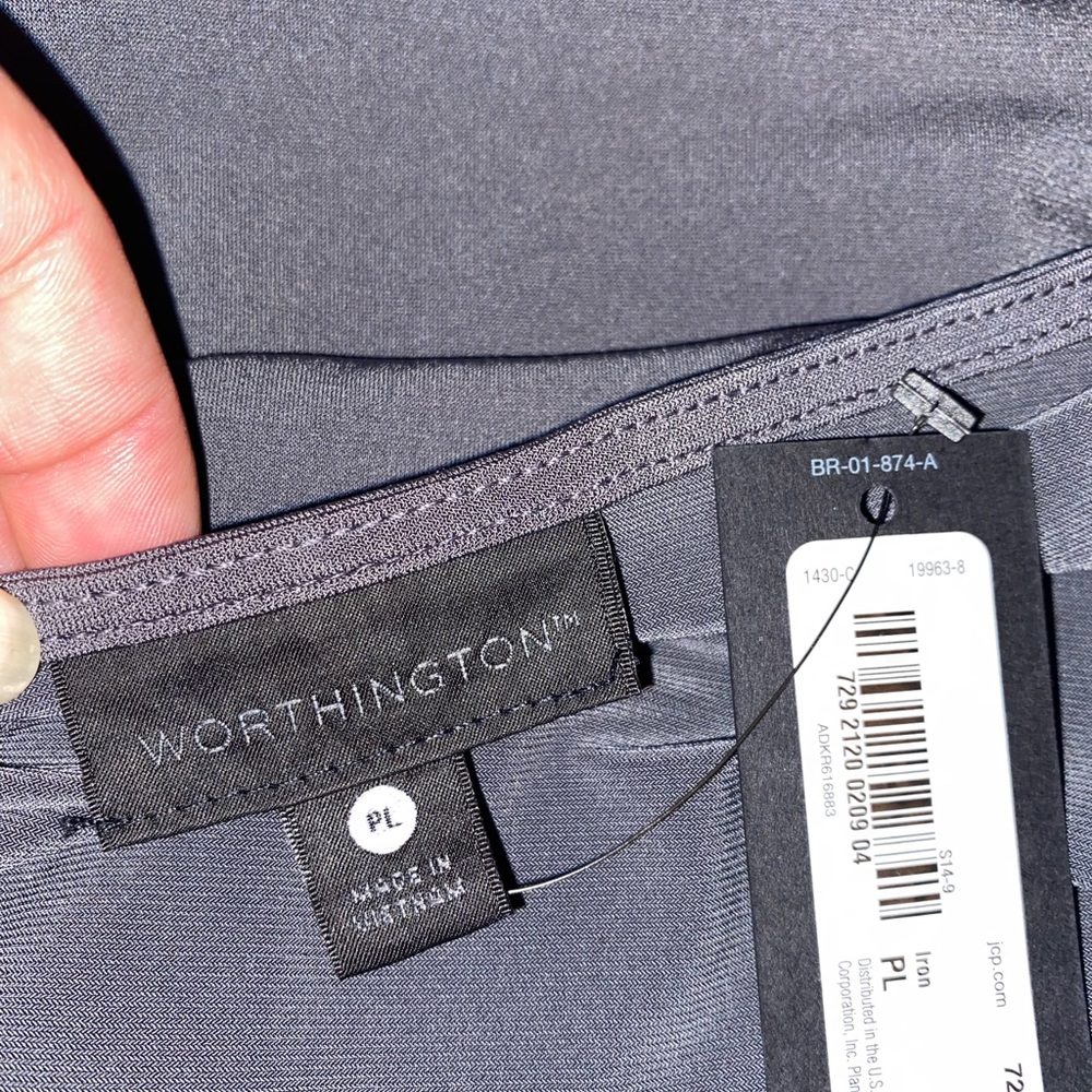 🩶♦️NWT Worthington Iron Silky Top🩶 - Picture 9 of 10